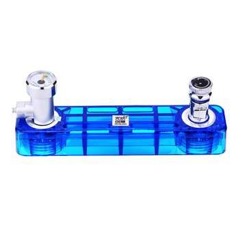 D501 DIY CO2 Diffuser  Kit Planted Aquarium CO2 Diffuser Needle Valve Pressure Gauge Generator