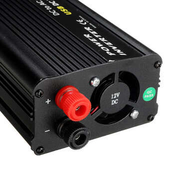 1200W Modified Sine Wave Solar Power Inverter 12/24V DC to 120/220V AC Converter