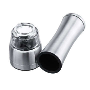 Adjustable Hand Stainless Steel Salt Mill Spice Sauce Pepper Grinder Muller Tool