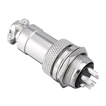 10pcs GX20 5 Pin 20mm Male & Female Wire Panel Circular Connector Aviation Socket Plug