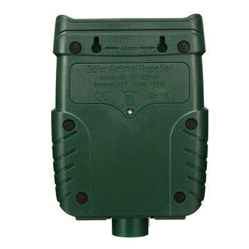 -WH528 Outdoor Solar Ultrasonic Animal Repeller Pest Control Bats Birds Dogs Cats Repeller with Flas