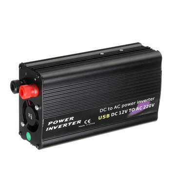 1200W Modified Sine Wave Solar Power Inverter 12/24V DC to 120/220V AC Converter