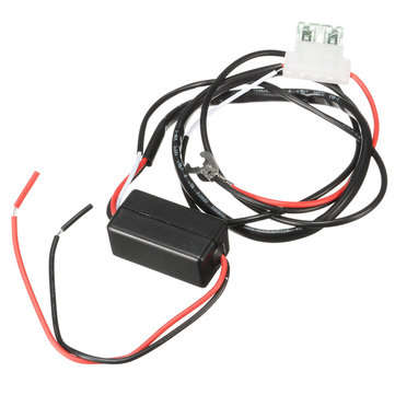 DRL Controller Car LED Daytime Running Light Relay Harness Dimmer On/Off 12V