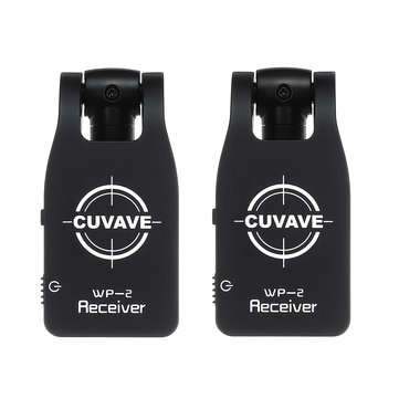 CUVAVE WP-2 Wireless Audio Transmission System Transmitter Receiver with 280 Rotatable 1/4" Plug B