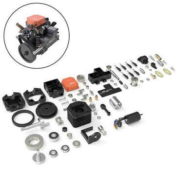 Toyan FS S100AC RC Engine DIY Kit Four-Stroke Methanol Engine for 1:10 1:12 1:14 RC Car Boat Plane R