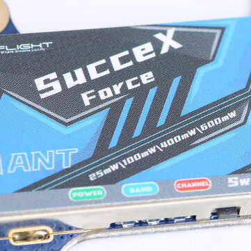 iFlight SucceX-Force 5.8GHz 48CH PIT/25mW/100mW/400mW/600mW Switchable FPV VTX Video Transmitter Sup