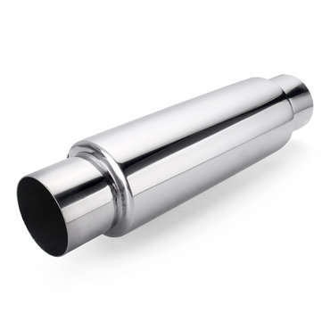 Universal Turbo Exhaust Muffler Resonator 304 Stainless Steel 3 Inch Inelt 3 Inch Outlet