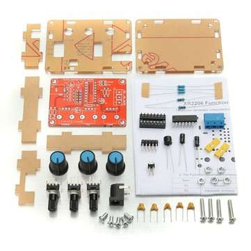 Geekcreit XR2206 Function Signal Generator DIY Kit Sine Triangle Square Output 1HZ-1MHZ