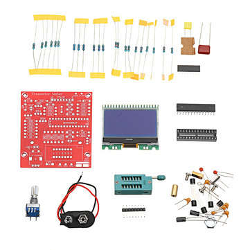 Original Hiland DIY M12864 Graphics Version LCR ESR PWM Transistor Tester Kit