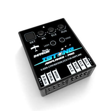 Dynam Detrum IstonePro 6-AXIS Gyro Flight Controller Stabilizer With ABS System for RC Airplane V Wi