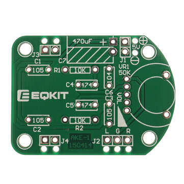 EQKIT 3W Power Amplifier Kit Amplifier Production DIY kit Small Speaker Parts Electronic Production