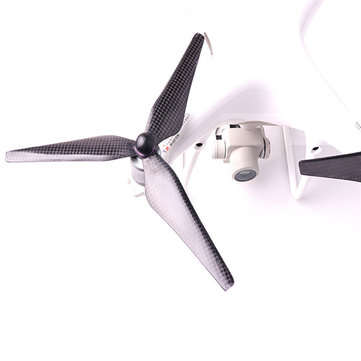 9450S Full Carbon Fiber Propellers 3-Blade Self-locking Props for DJI Phantom 4/ PRO/ ADVANCED/ +