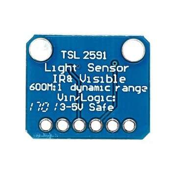 TSL2591 5V Digital Light Sensor Module High Dynamic Range Lux IR Infrared Full Spectrum Diodes Detec
