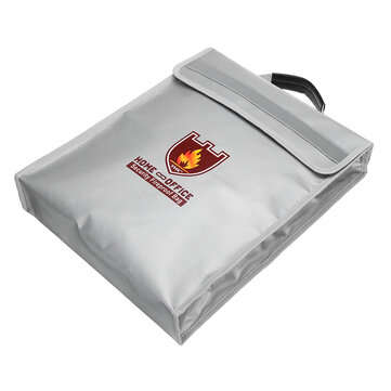 Multi-function Explosion-proof Bag Fireproof Waterproof Lipo Battery Safety Bag Storage Bag 38*28*6.