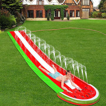 Watermelon Slip Slide Surf Water Slide Mat Lawn for Children Summer Pool Games Toys Backyard Outdoor