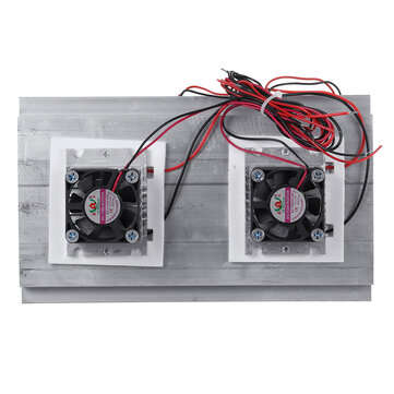 DIY Dual Core Single Cooler Semiconductor Refrigeration System Kit Small Refrigerator Kit Equipment