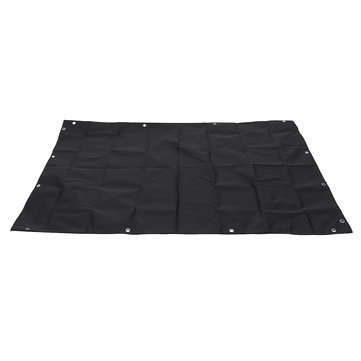180x120cm Black Truck Cargo Cover Trailer Car Rear Shade Heavy Duty Protect Waterproof