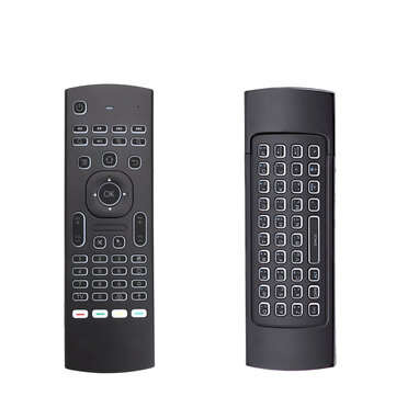 MX3 Air Mouse Smart Voice Remote Control Backlit 2.4G RF Wireless Keyboard for X96 mini KM9 A95X H96