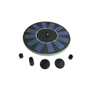 Solar Fountain Accessories Floating Pump Water Panel Power Kit Pool Garden Automatic