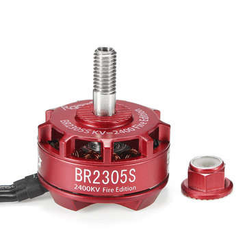 Racerstar 2305 BR2305S Fire Edition 2400KV 2-5S Brushless Motor For X210 X220 250 300 RC Drone FPV R