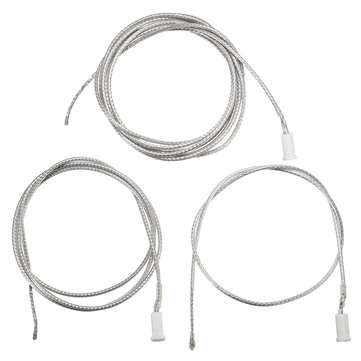 50/100/200cm G4 Socket Base Holder Connector White Ceramic LED Halogen Bulb Lamp ... (LENGTH: 100CM)