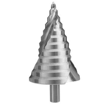 6-60mm HSS 4341 Step Drill Bit Hight Steel Speed 12 Steps Straight Flute Step Drill