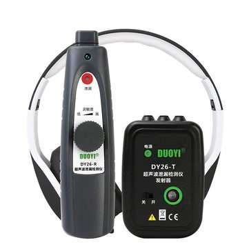 DUOYI DY26A Ultrasonic Leak Detector Tool Gas Water Leak Pressure Vacuum Probes Ultrasonic Transmitt