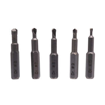 Drillpro 22pcs Damaged Screw Extractor Set for Broken Screw HSS Broken Bolt Extractor Screw Remover