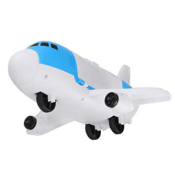 Storage Transport Aircraft Model Inertia Diecast Model Car Set Toy for Children`s Gift