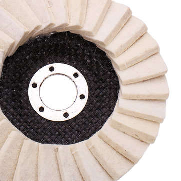 Drillpro 130mm Stianless Steel Wool Felt Flap Polishing Wheel Disc Angle Grinder Buffing Pads For Me