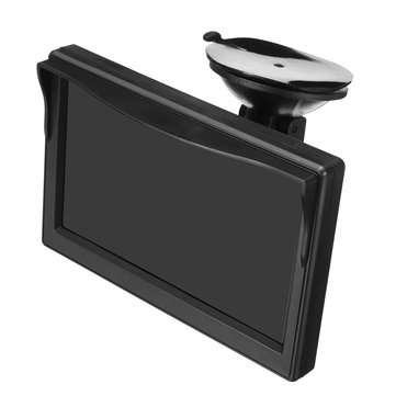 5 Inch 170 Degree Car Wireless LCD Monitor Reverse Backup Camera and Monitor Kit Auto DVD Player Nig