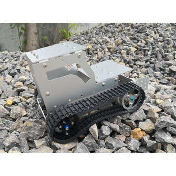 DIY C-3 Bulldozer Aluminous RC Robot Car Tank Chassis Base With Motor