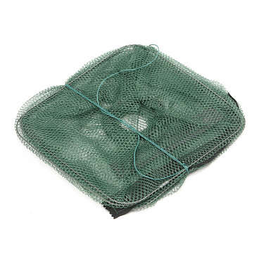 ZANLURE 22x45cm Folding Fishing Net Shrimp Crayfish Lobster Prawn Bait Mesh Trap