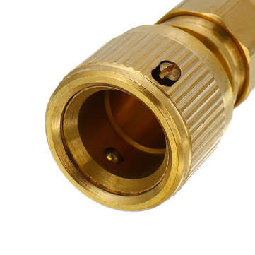 3/8`` Brass Hose Connector Copper Garden Telescopic Pipe Fittings Washing Water Quick Connector Car