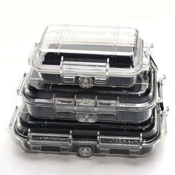 Outdoor Moisture-proof Shock-proof Pressure-proof Waterproof Box Sealed Case Storage ... (SIZE 3: L)