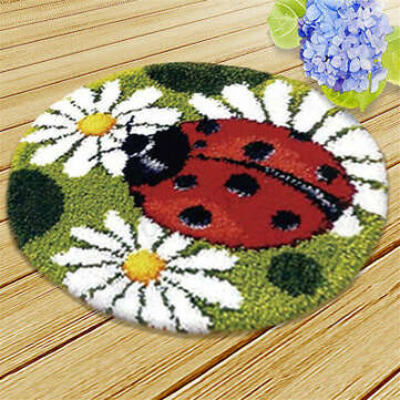 19.6" Large Latch Hook s for Children DIY Carpet Seat Cushion Latch Hooking  (COLOR.: B)