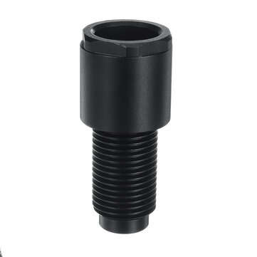 88g to 12g CO2 Capsule Cartridge Converter Adapter Suit for Air Rifles Guns (COLOR1: BLACK)