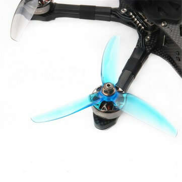 HQ Freestyle Prop 5X4.3X3V2S (2CW+2CCW) Poly Carbonate Propeller For FPV Racing RC... (COLOR.: BLUE)