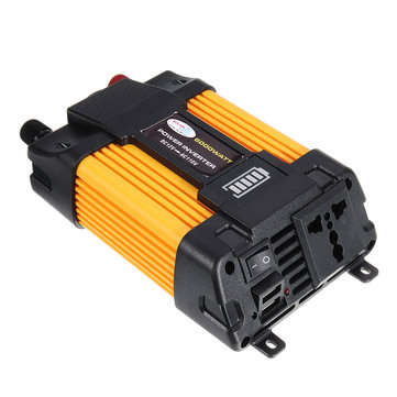 2000W Peak Car Power Inverter 12V-220V/110V Modified Sine Wave Car Converter ... (VOLTAGE: 12V-110V)