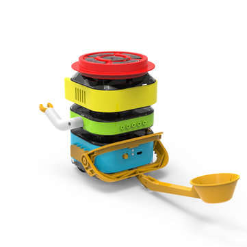 Robospace TacoBot DIY STEAM RC Robot Obstacle Avoidance Infrared Tracking Sing Dance Robot Toy
