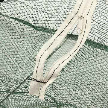 ZANLURE 22x45cm Folding Fishing Net Shrimp Crayfish Lobster Prawn Bait Mesh Trap