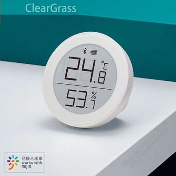ClearGrass Digital bluetooth Thermometer Hygrometer 0~50 C Electronic Ink Screen Work with App