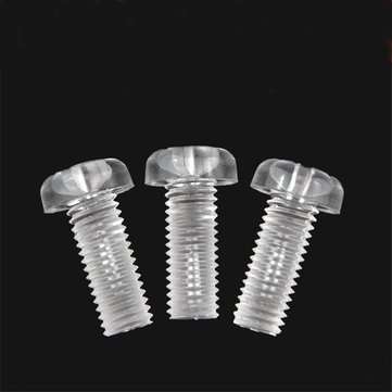 30PCS HBFPV PC M2/M3 Screw Transparent RC Parts Tools For FPV Racing RC Drone (SCREW SIZE: M3*6)