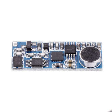 Mini FM Transmitter Module Wireless Microphone Single Channel Board 3-5V 100mW Adjustable Sensitivit
