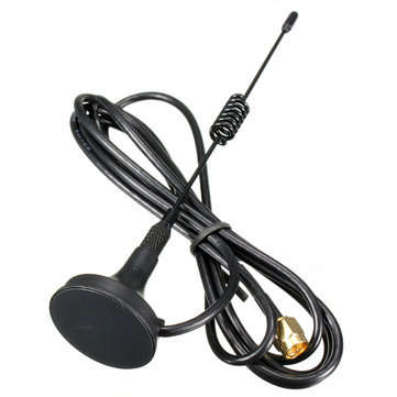 3dbi 433Mhz Antenna 433 MHz antena GSM SMA Male Connector with Magnetic base for Ham Radio Signal Bo