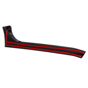 2Pcs Car Rear Window Side Spoiler Wing Canard Canards Splitter For VW Golf 6 MK6 GTI/GTR/GTD 08-13