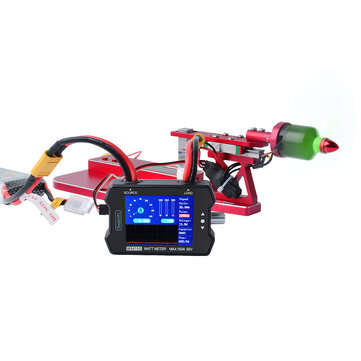 ToolkitRC WM150 150A 50V Watt Meter Power Analyzer LCD Display Power Voltage Current Tester PWM Outp