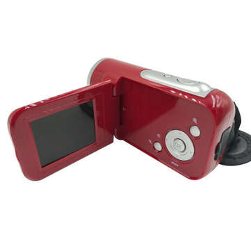 2.0inch 16MP 4X LCD Children Digital Video Camera Mini Outdoor Hunting Sport Camera... (COLOR.: RED)