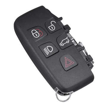 5 Button Remote Key Fob Case Smart Key Shell For LAND ROVER LR4 Range Rover Sport Evoque