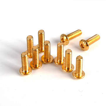 20PCS/Pack Gold YFS 12.9 Grade M3 Screw M3*6 M3*8 M3*10 M3*1... (SCREW SIZE: M3*10 | COLOR.: GOLDEN)